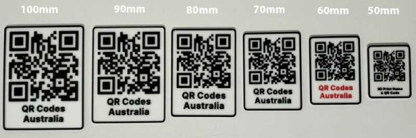 3D Print Sizes